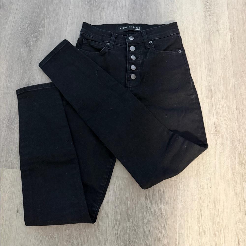 Veronica Beard Maera Skinny High Rise